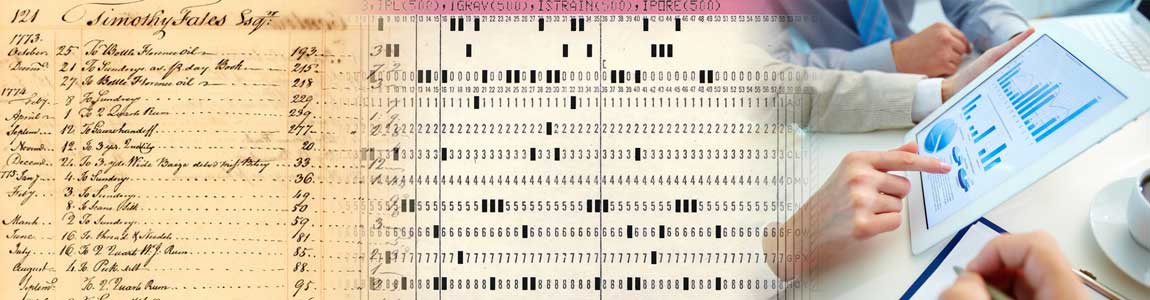 Clay tablet to software dashboard